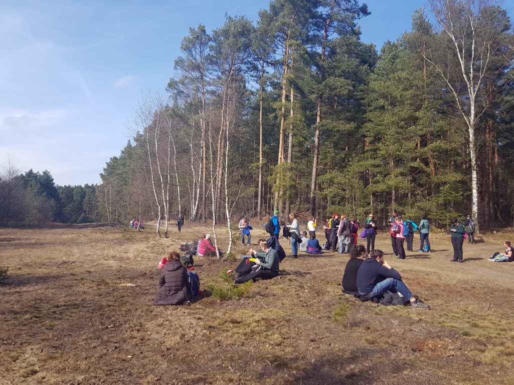 kleine Rast zwischendurch